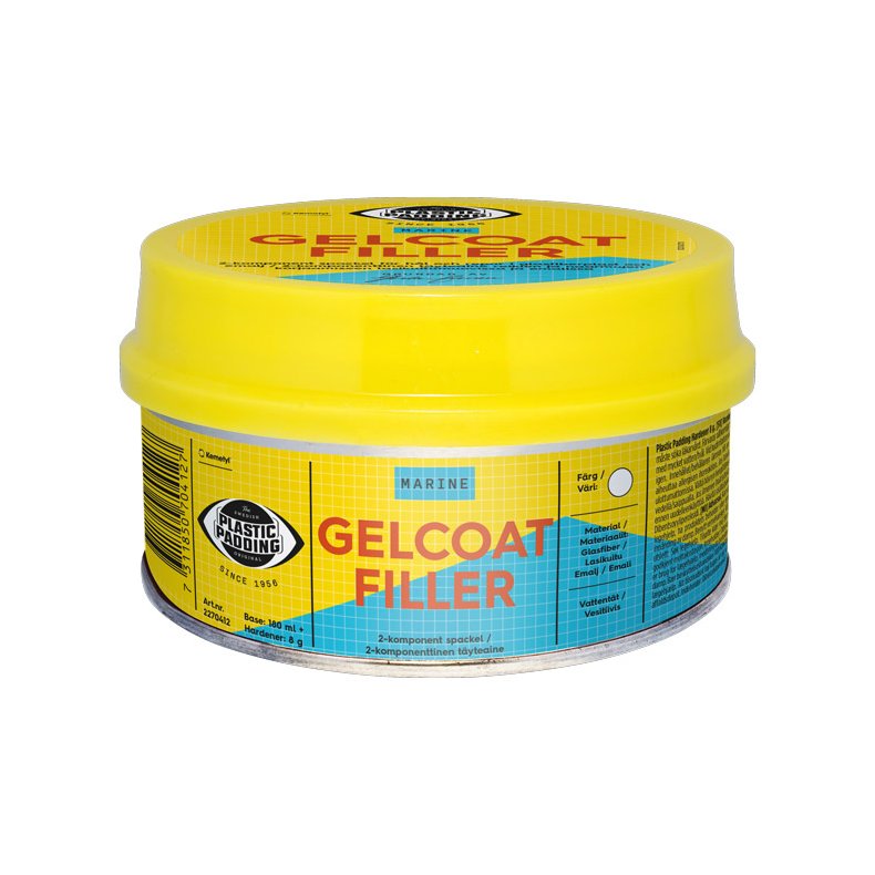 Plastic Padding Gelcoat filler, 180ml