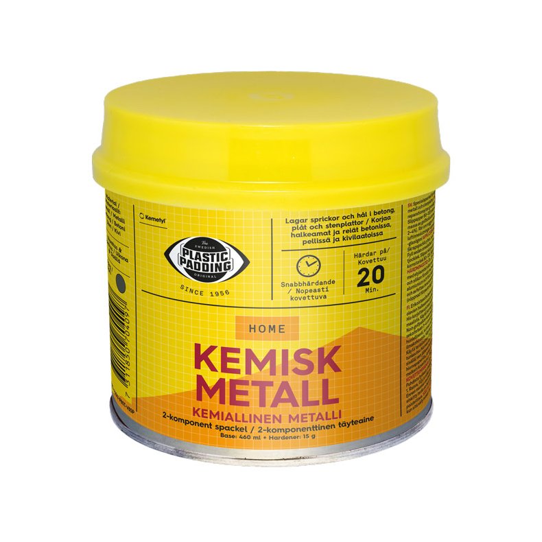 Plastic Padding Kemisk Metal, 460ml