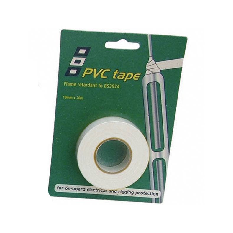 PSP PVC Isoleringstape 19mm, Hvid