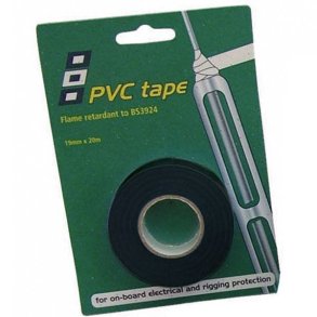 PSP PVC tape Isoleringstape 19mm, Sort