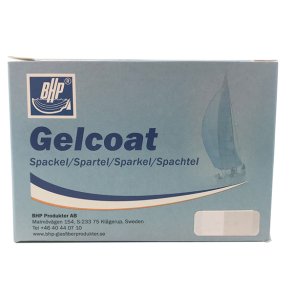 BHP Gelcoat spartelmasse Gul 30009, 100g+7g hrder