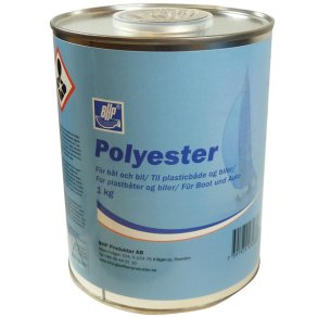 BHP polyesterplast uden hrder, 1kg