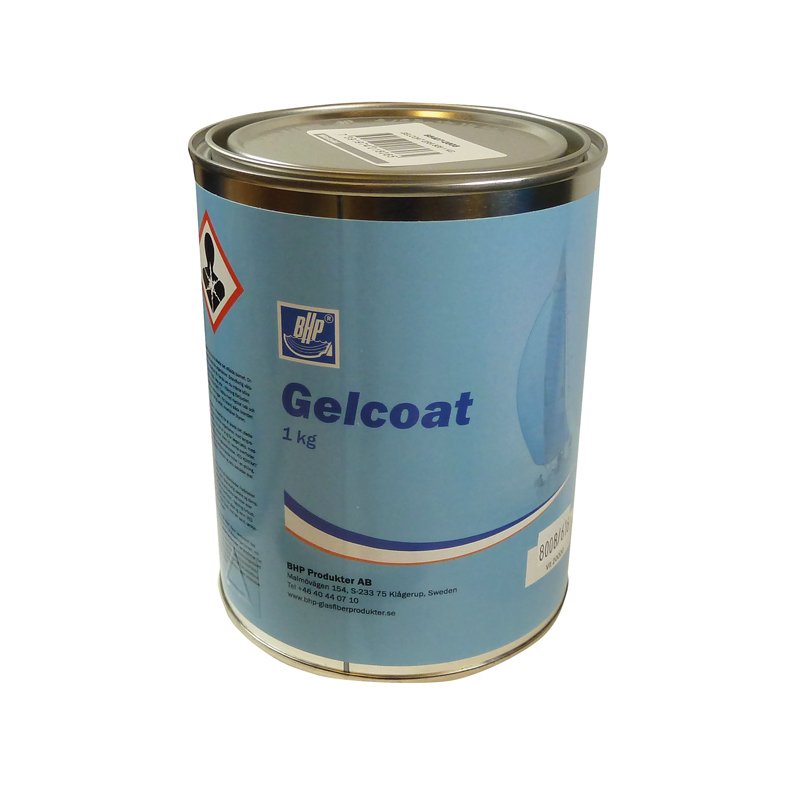 BHP Gelcoat 1kg, Hvid 2000