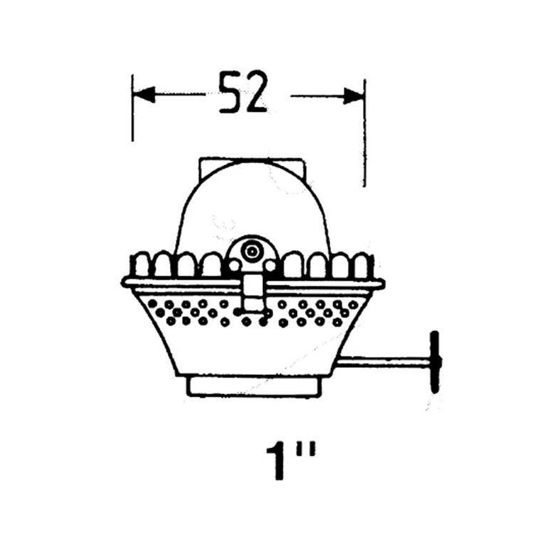 DHR Br�nder 1''' messing