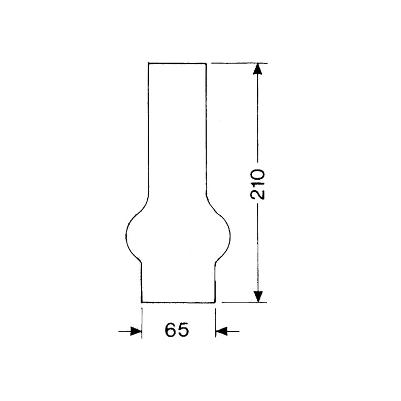 DHR Lampeglas 20''' x 210 mm