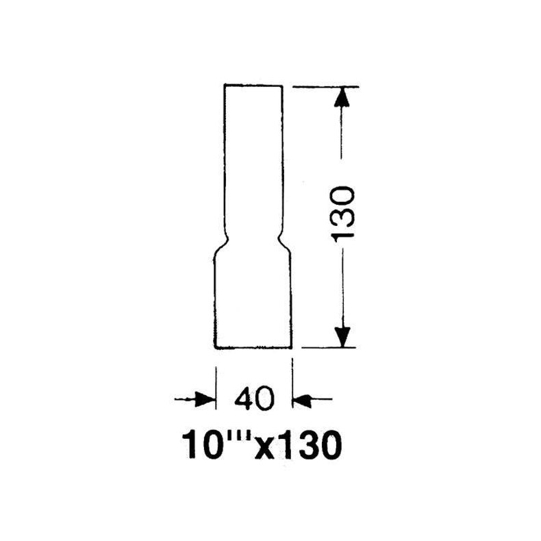 DHR Lampeglas 10''' x 130mm