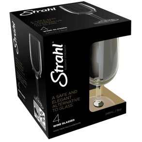 Strahl Vinglas 245 ml.  i gaveske