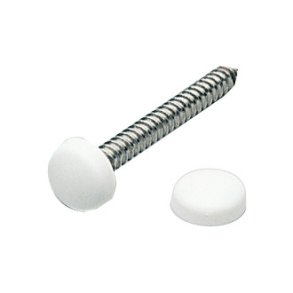 Pyntehoved hvid 3,5 - 4,2mm, 20 stk i blister