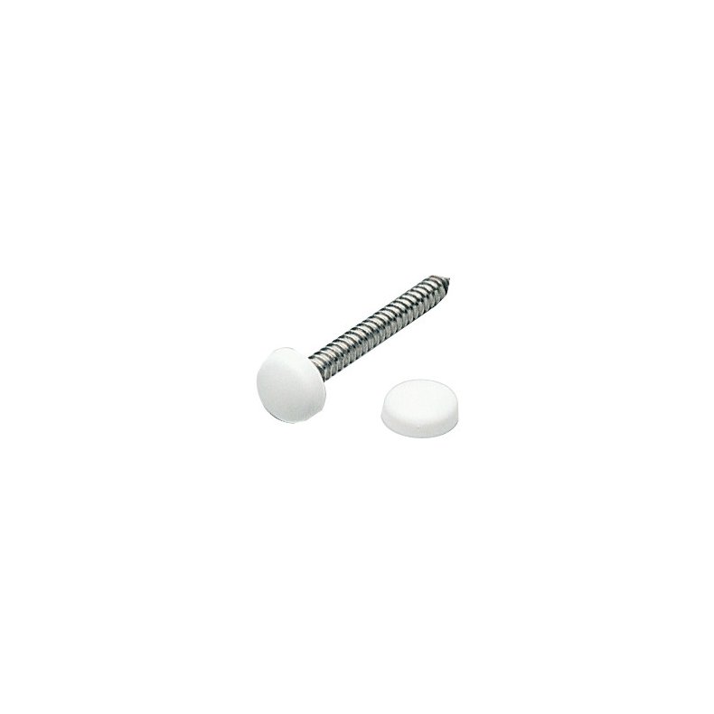 Pyntehoved hvid 3,5 - 4,2mm, 20 stk i blister